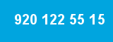 920 122 55 15